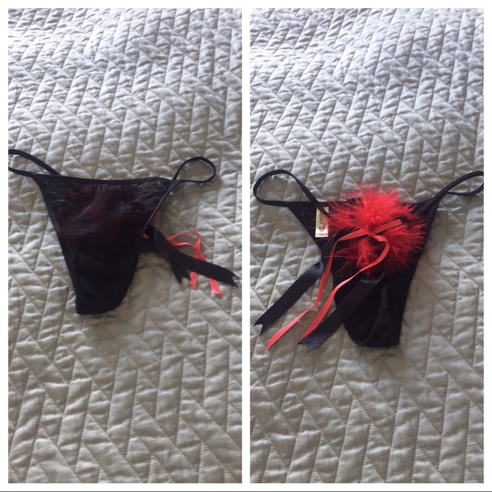 Black Sexy New Thong Panty